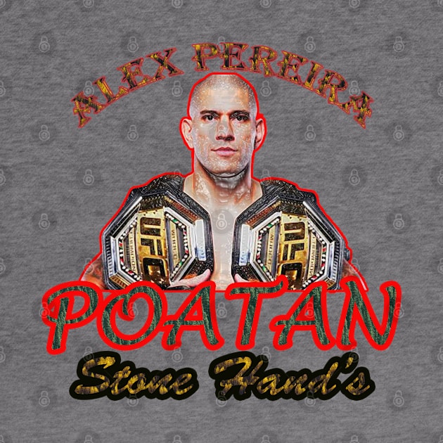 Alex pereira - poatan by GDsticker